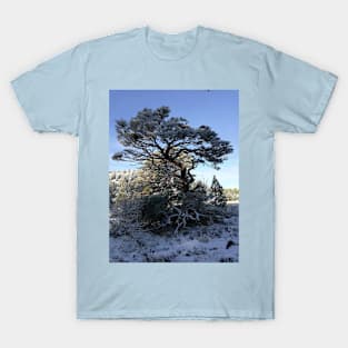 Tree in a snowy landscape T-Shirt